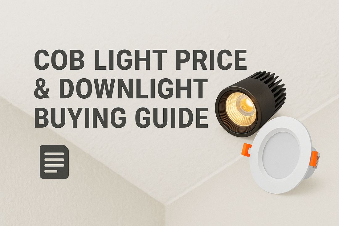COB Light Price & Downlight Buying Guide
