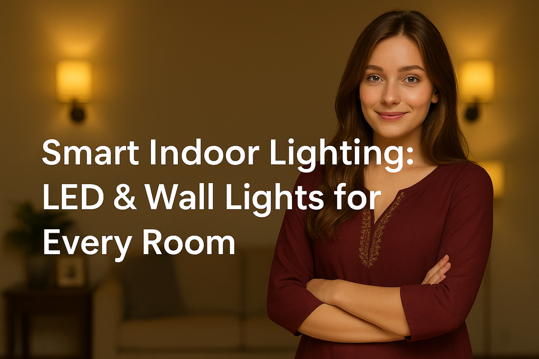Smart Indoor Lighting: LED & Wall Lights for Every Room