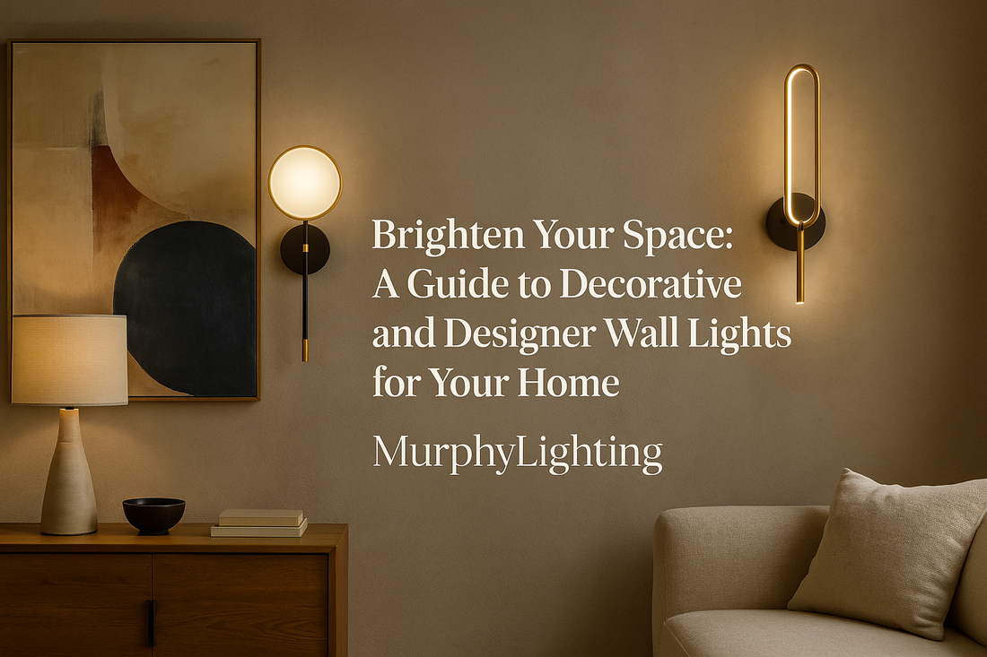 Brighten Your Space: A Guide to Decorative and Designer Wall Lights for Your Home