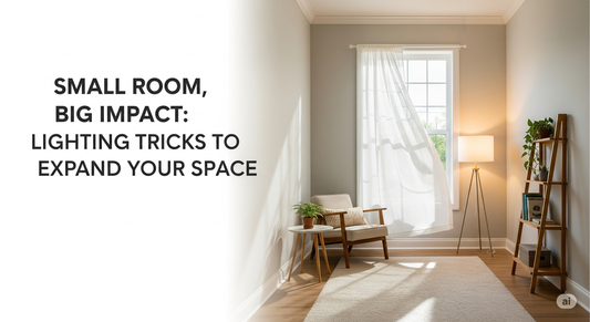 Lighting in Small Rooms: Tricks that Help a Room to Seem Larger and Brighter