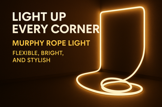 Light Up Every Corner with Murphy Rope Light – Flexible, Bright, and Stylish