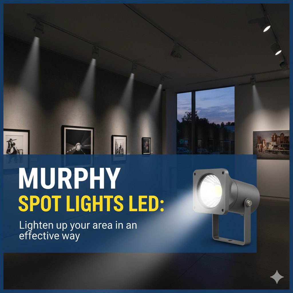 Murphy Spot Lights LED: Lighten up your area in a effective way