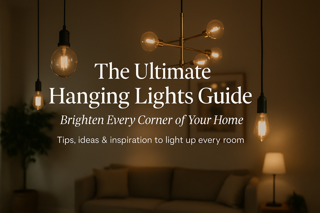 The Ultimate Hanging Lights Guide for Your Home