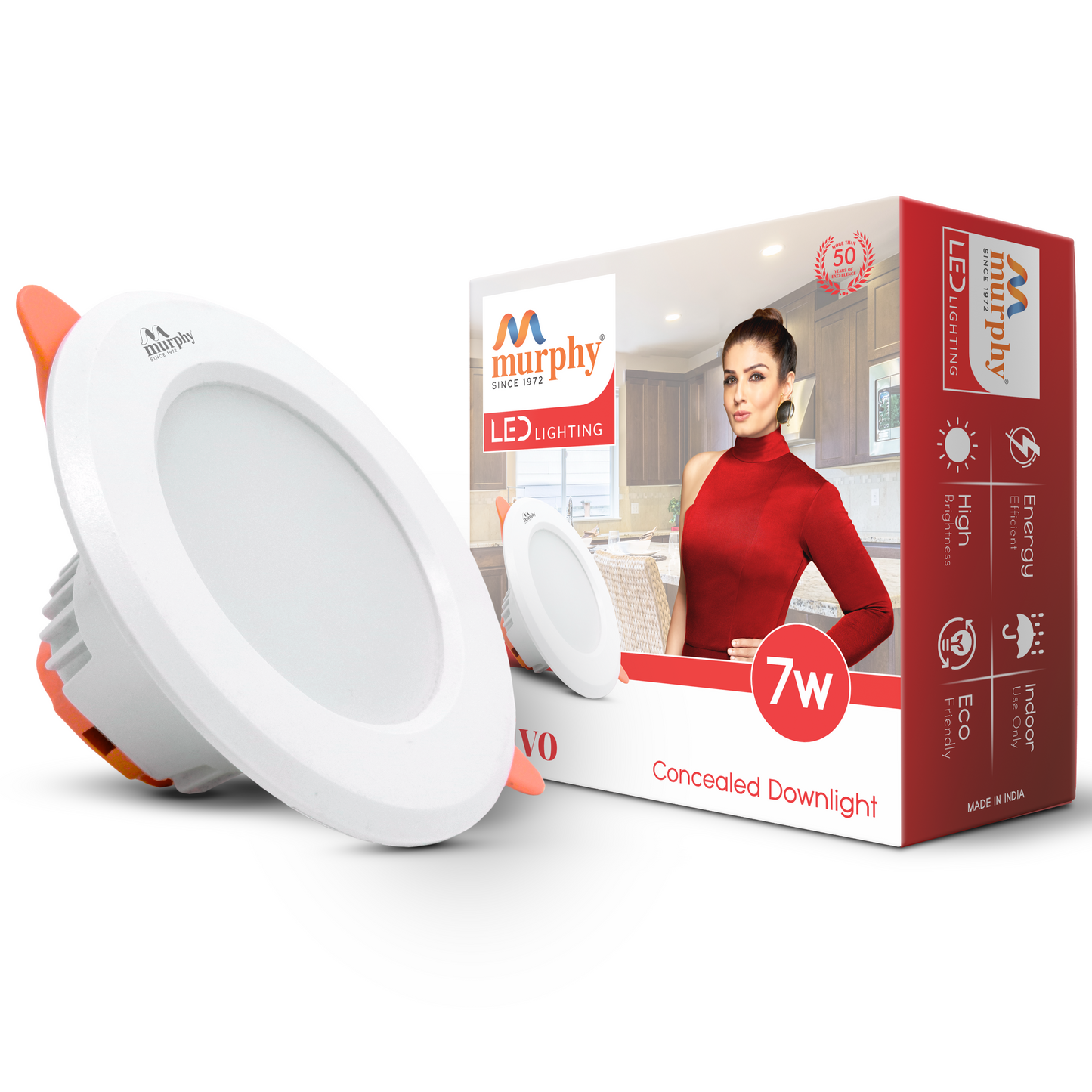 Murphy 7W Vivo LED Concealed Box Down Light