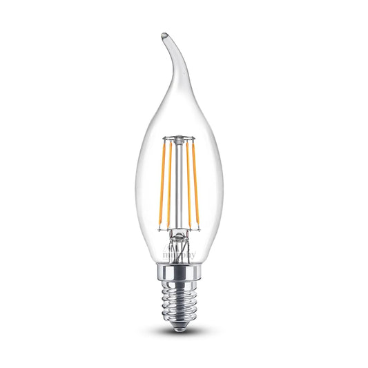 Murphy 5-watt Flame Shape Filament Candle LED Bulb Home & Decoration Bulb Base: E14