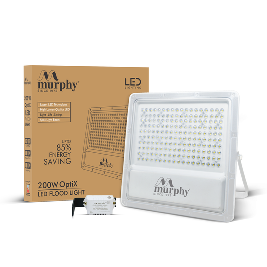 Murphy LED 200W OptiX Flood Light With Auto On/Off Day Night Light Sensor