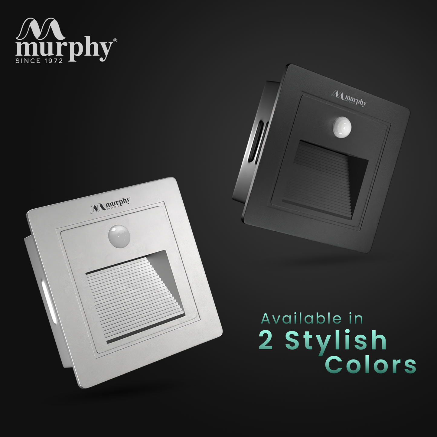 Murphy 3W LED Foot Wall Light With Sensor - RECESS