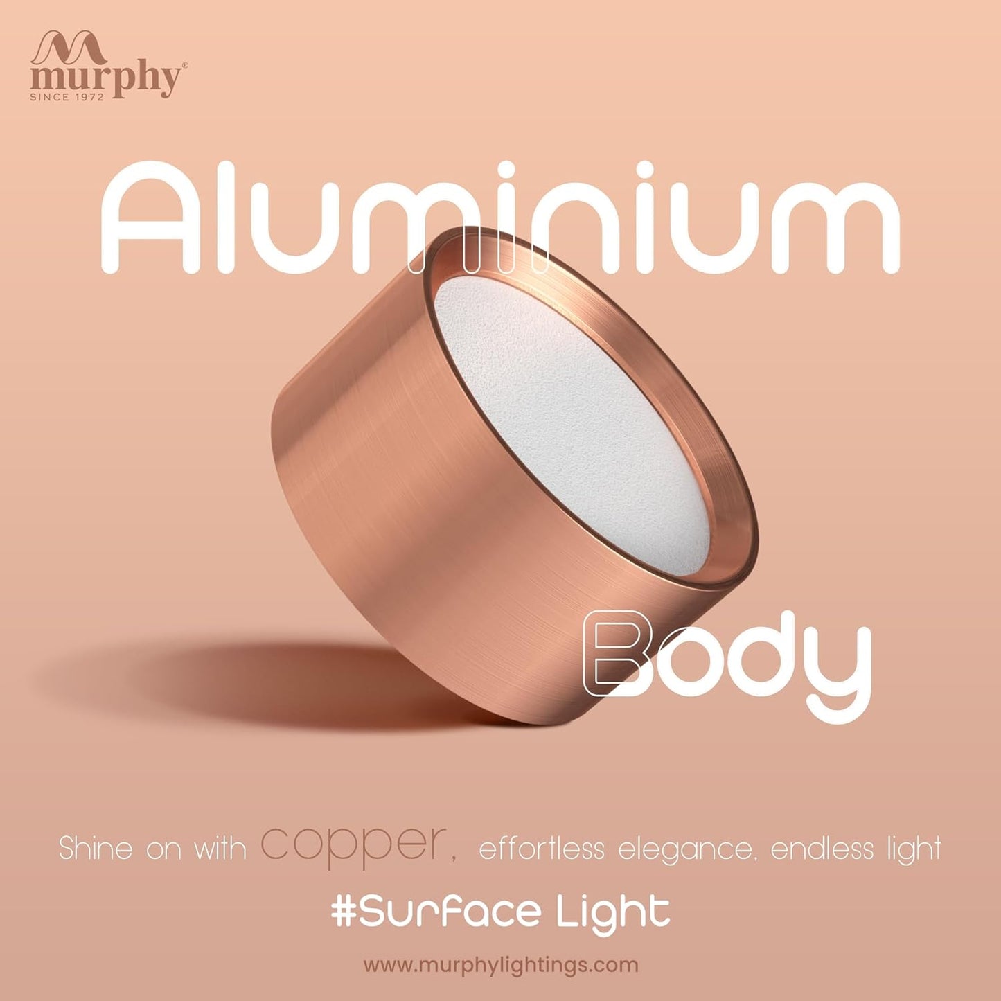 Murphy 3W Disc Round Surface Cabinet Down Light