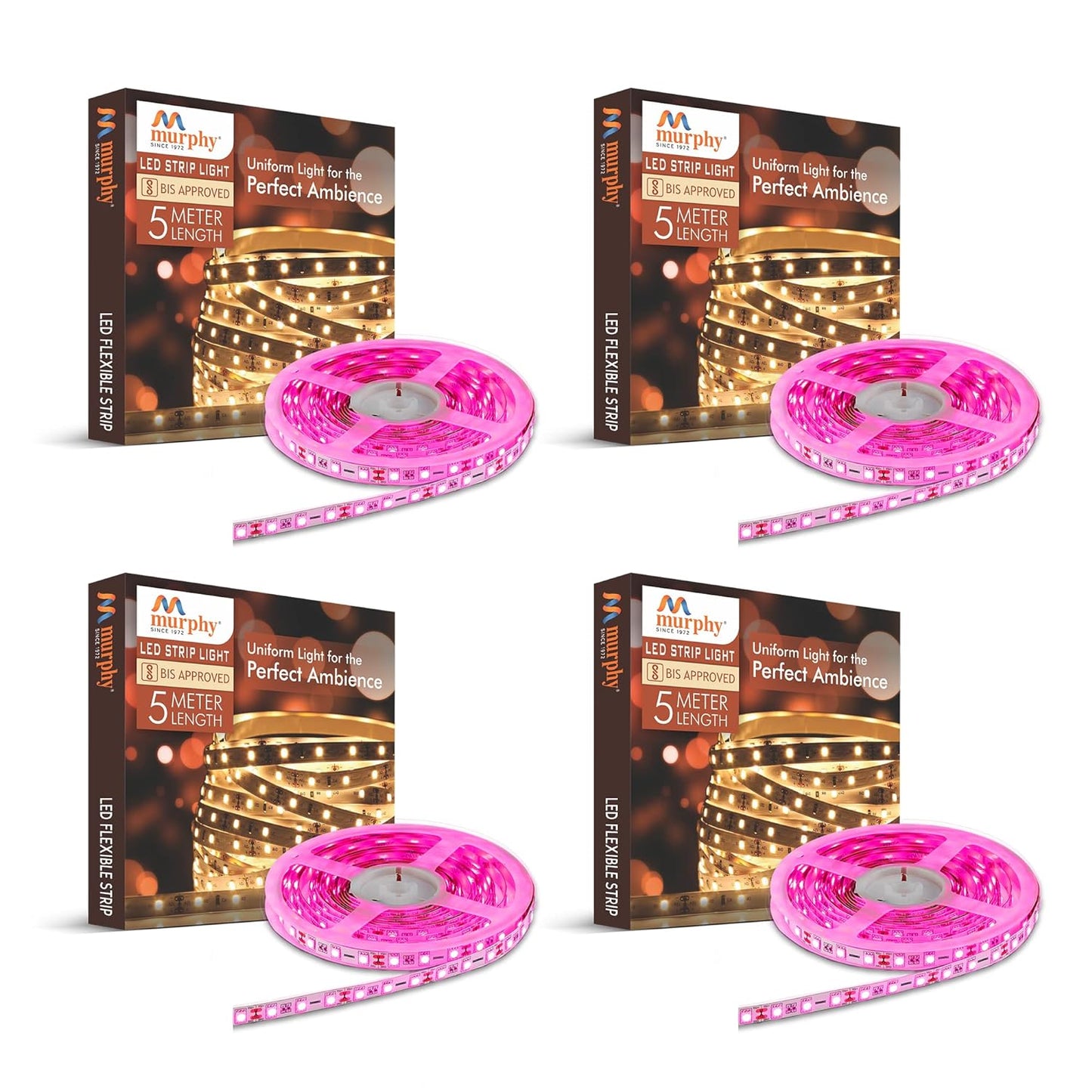 LED STRIP LIGHT 60 LED/Mtr. WITH DRIVER
