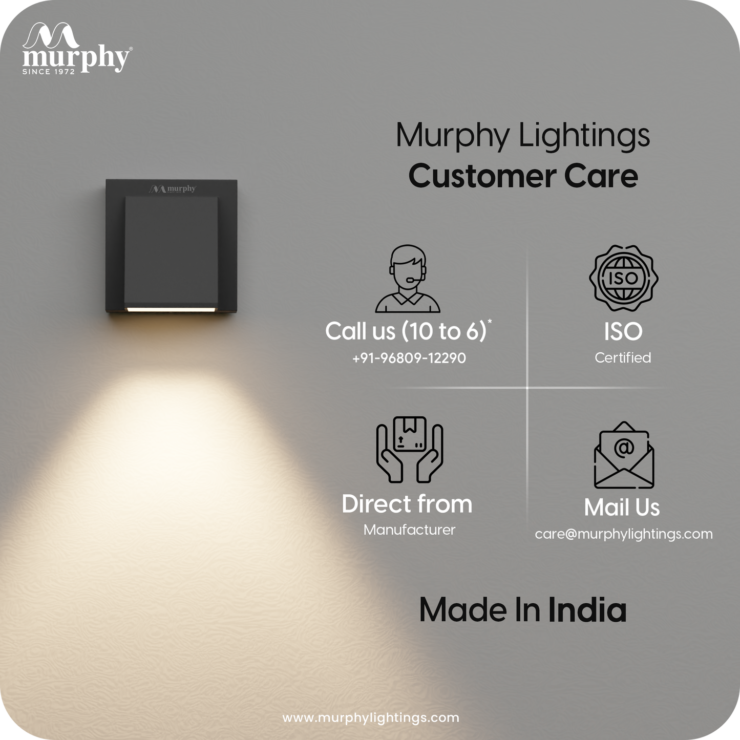 Murphy 5W LED K-Type Up & Down Light