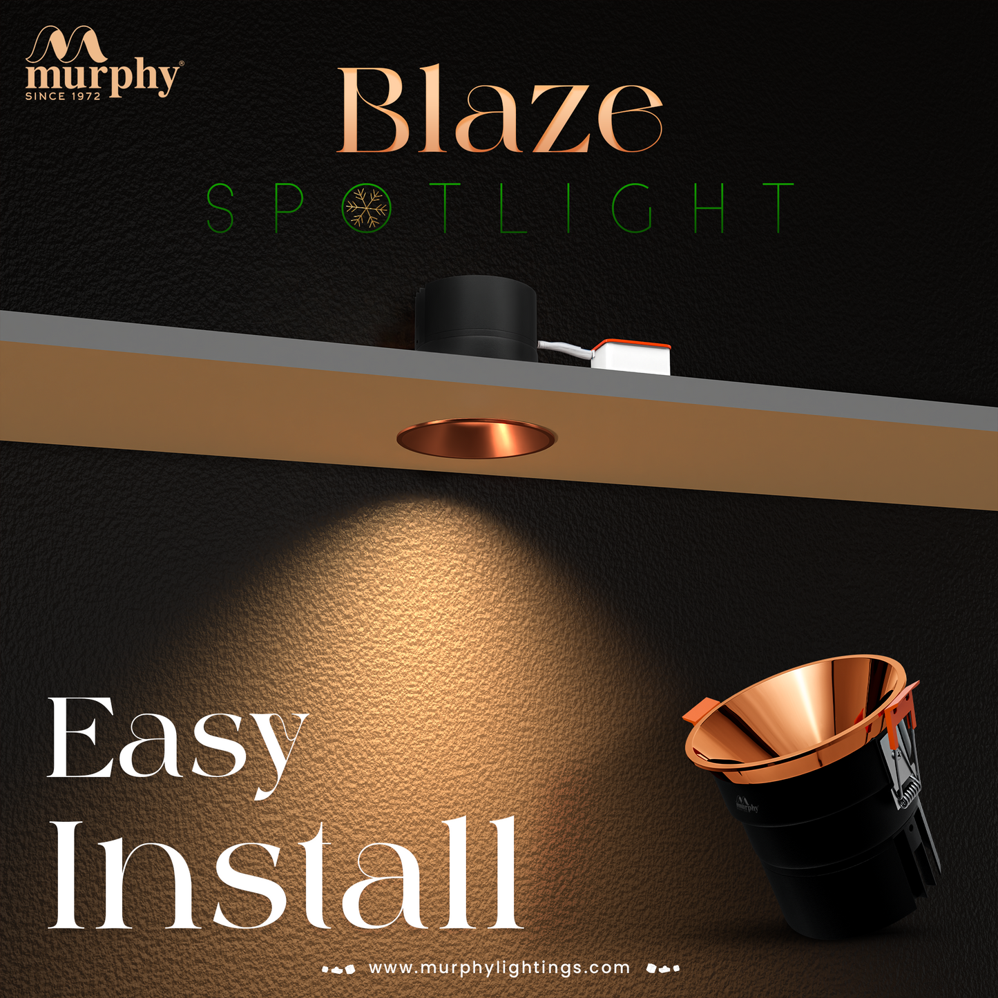 Murphy 12W Blaze COB Down Light