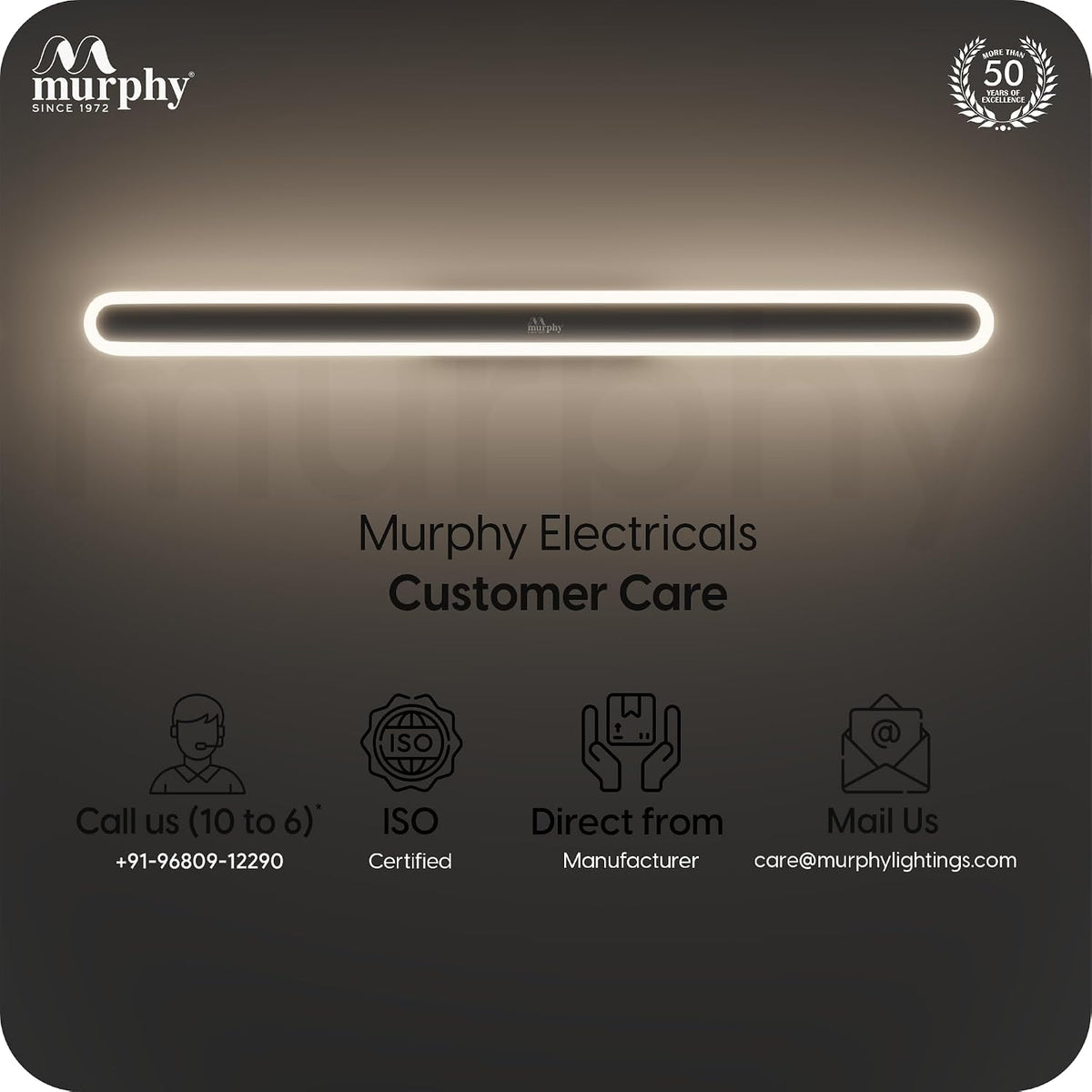 Murphy LumaLine TrioGlow 15W LED Mirror Light