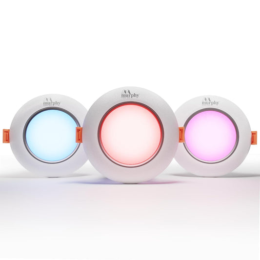 Murphy 3W Aura LED 3-IN-1 Color Changing Down Light : Red+Blue+Pink