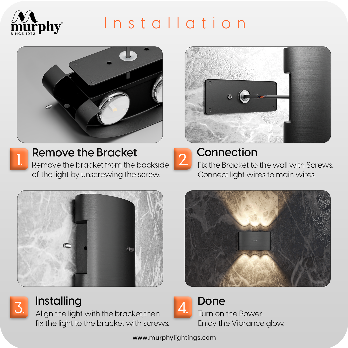 Murphy 6W LED Sixer Up & Down Light