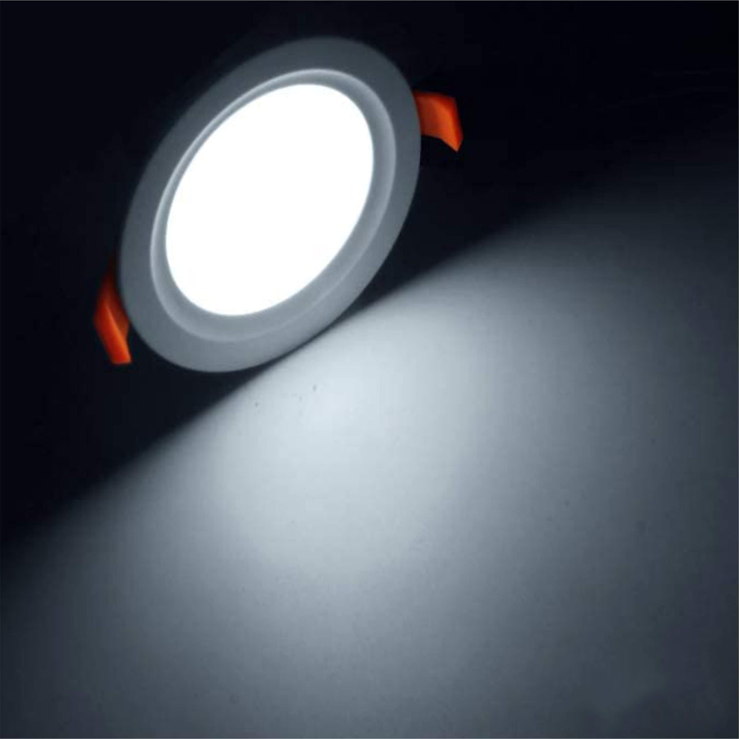 Murphy Cona 6W Round LED Concealed Panel Down Light | Best Suited for 3-Inch Cutout, Energy Efficient, 2 Years Warranty