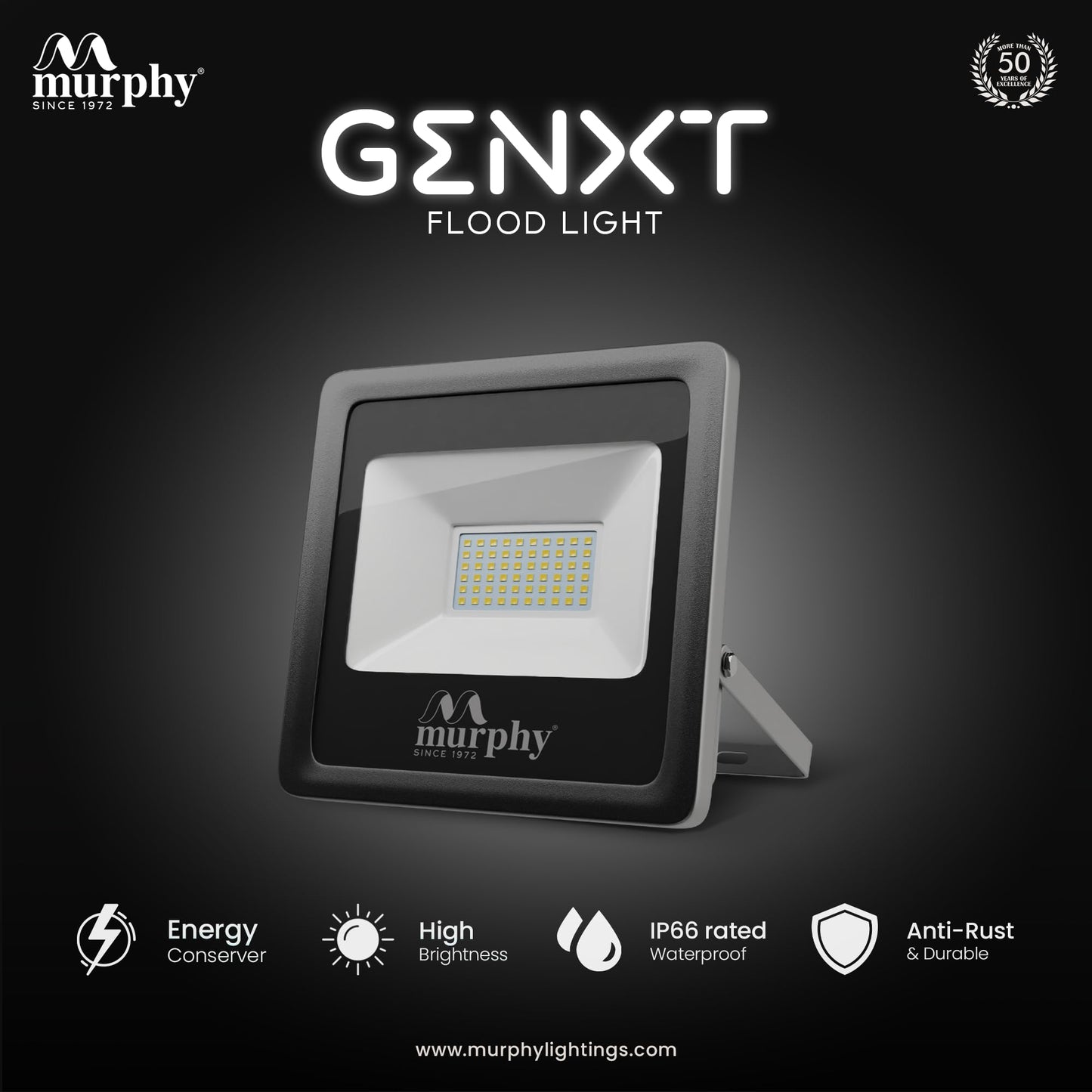 Murphy LED 100W Genxt Flood Light