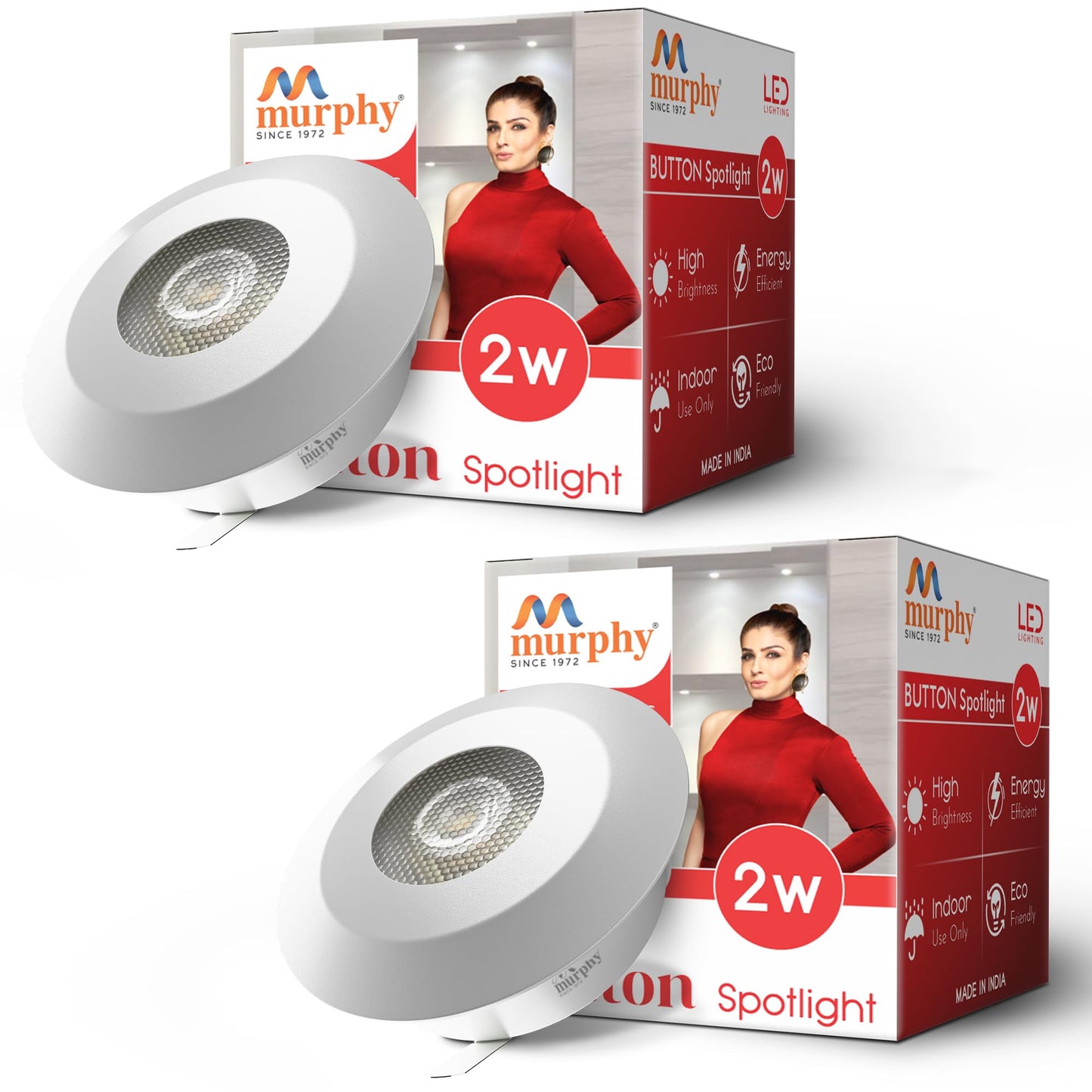 Murphy 2W Button Spot Light