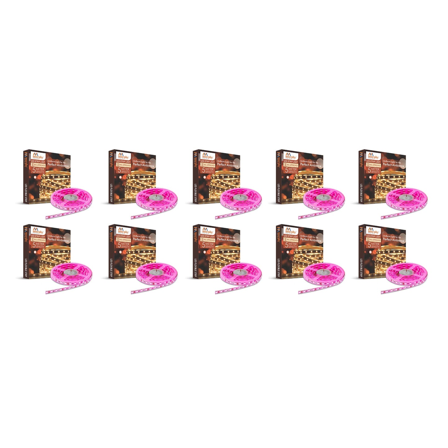 LED STRIP LIGHT 60 LED/Mtr. WITH DRIVER