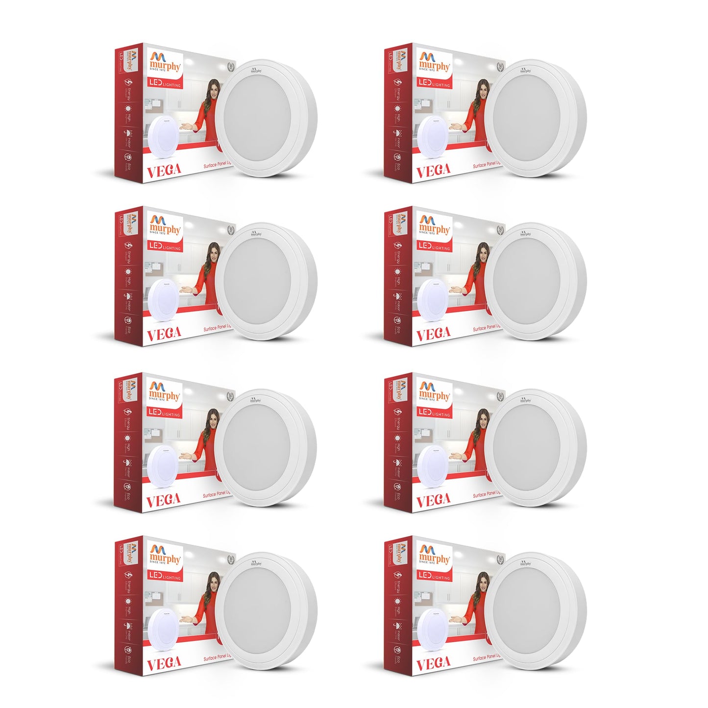 Murphy 15W Vega Round Surface Panel Light