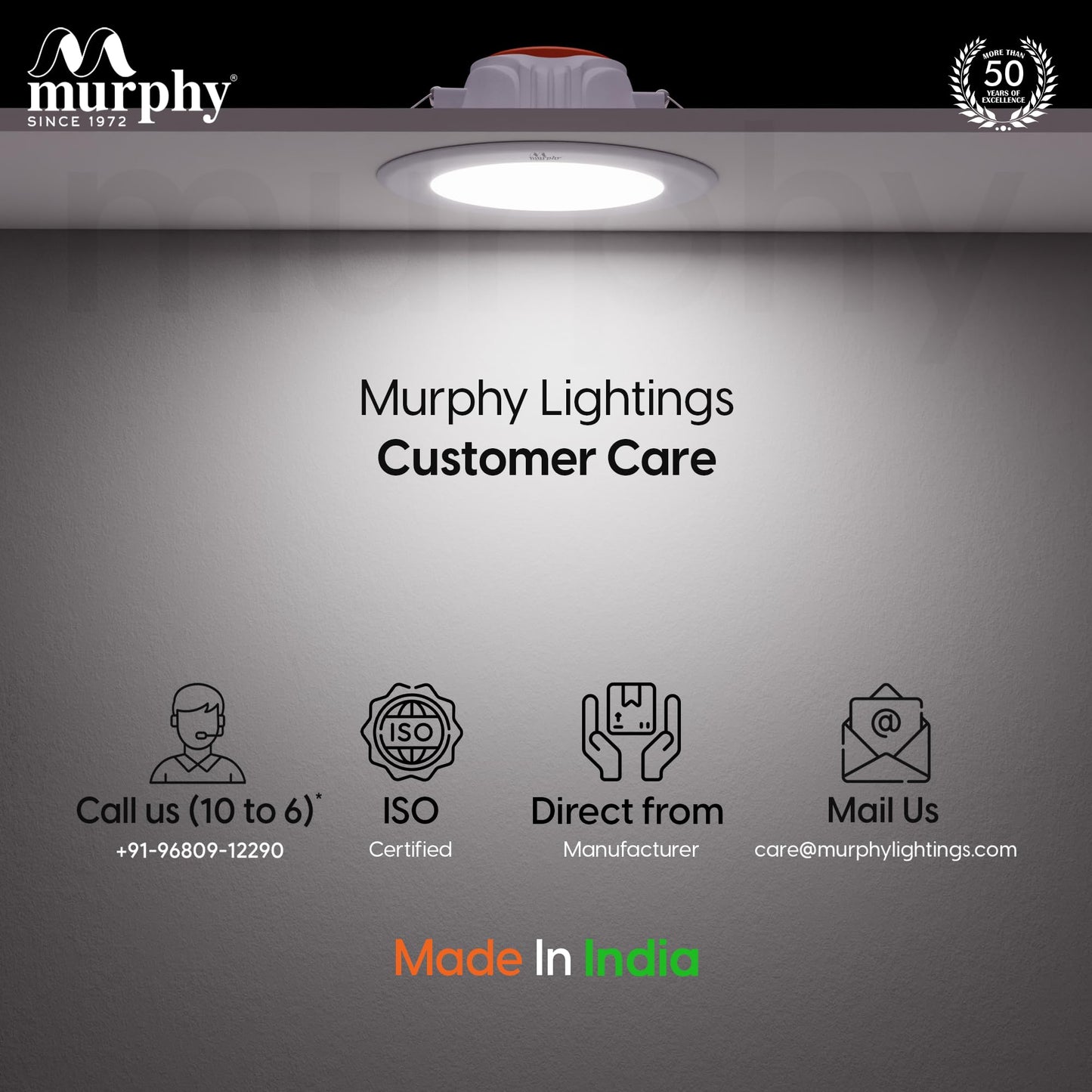 Murphy 6W Bright LED Concealed Box Down Light