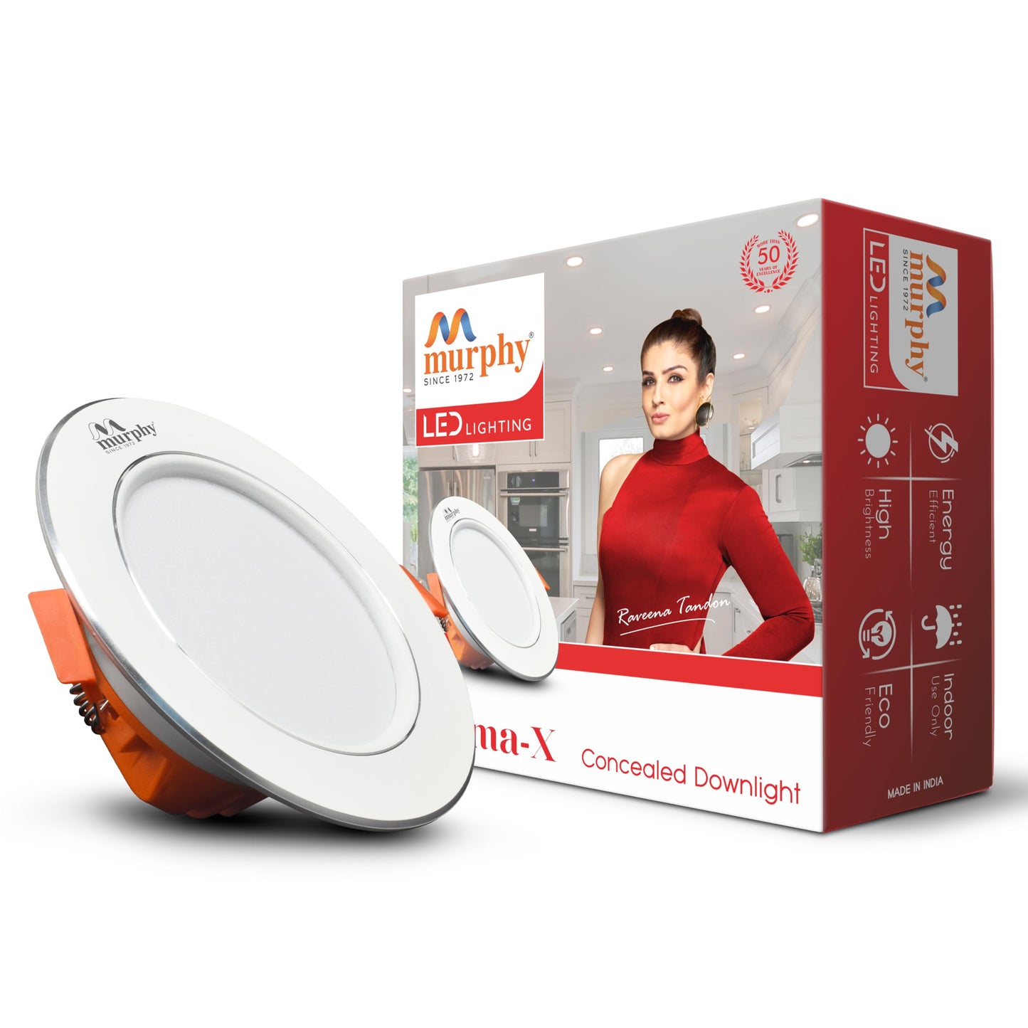 Murphy 7W Croma LED Concealed Box Down Light
