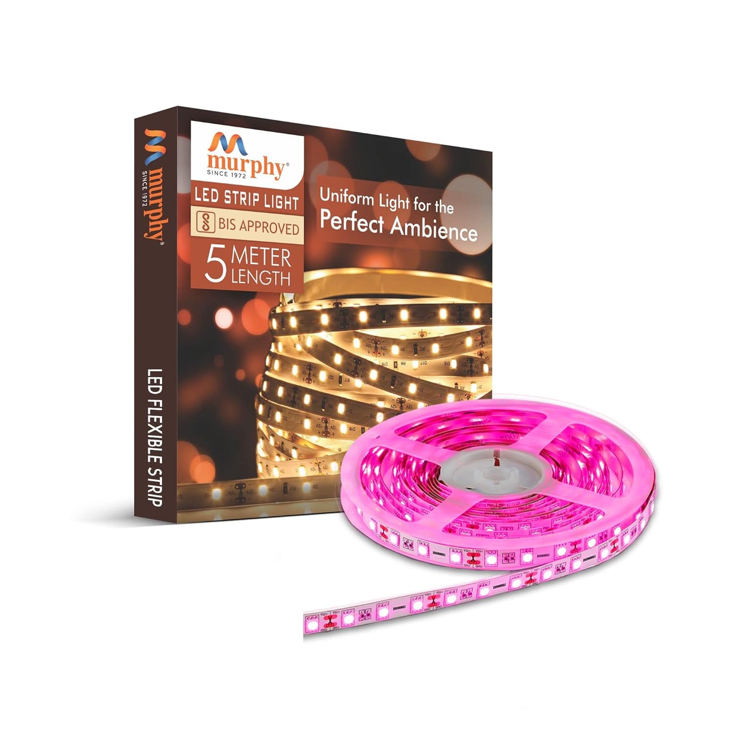 LED STRIP LIGHT 60 LED/Mtr. WITH DRIVER