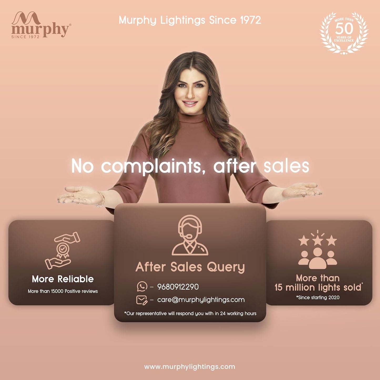 Murphy 3W Disc Round Surface Cabinet Down Light
