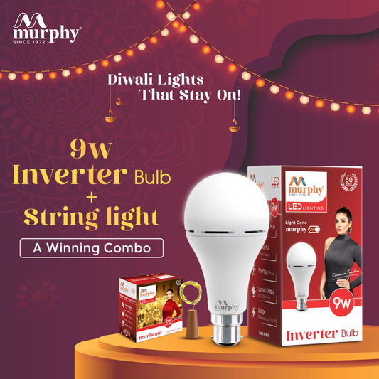 Murphy LED 9W Inverter Bulb