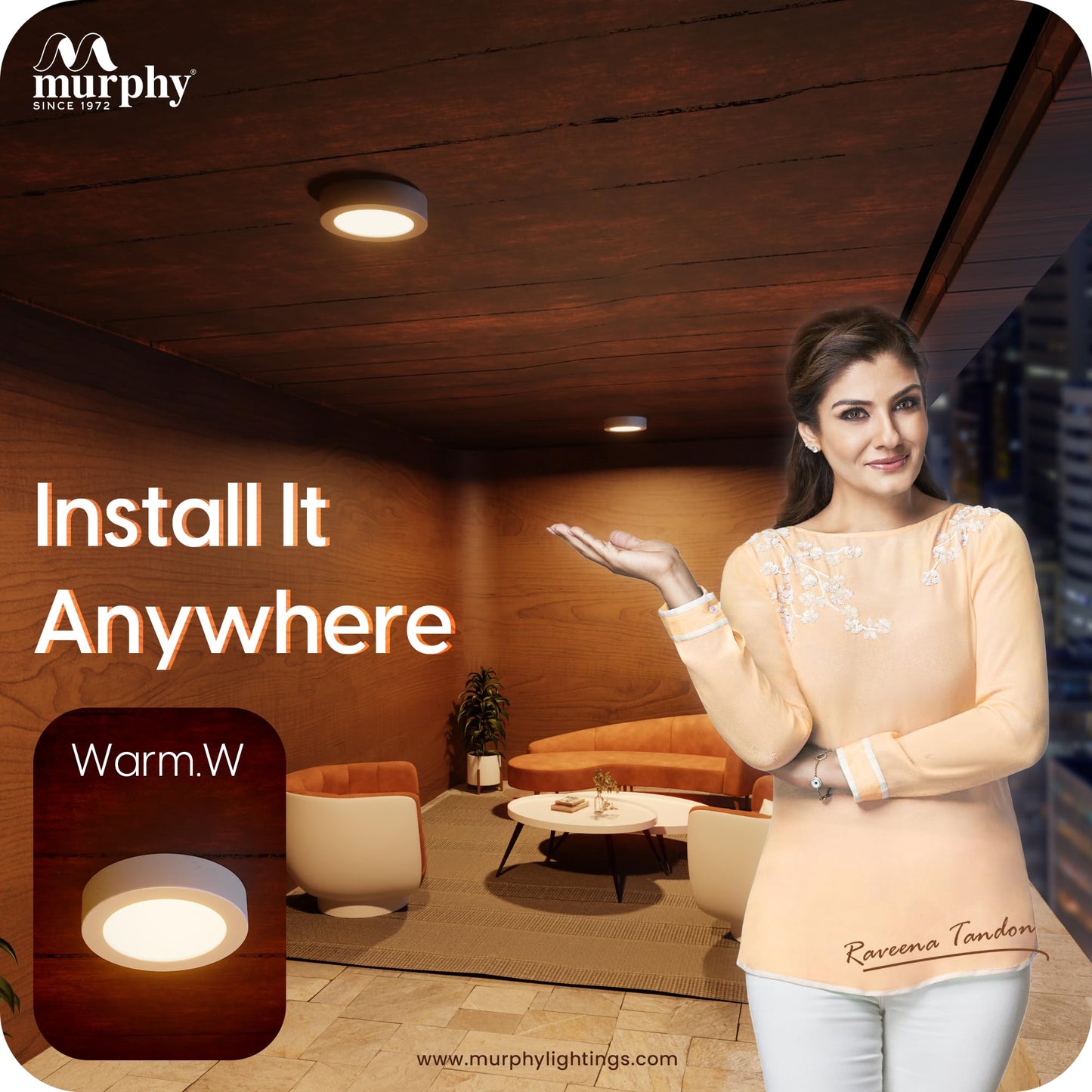 Murphy 5W CBL LED Surface Down Light