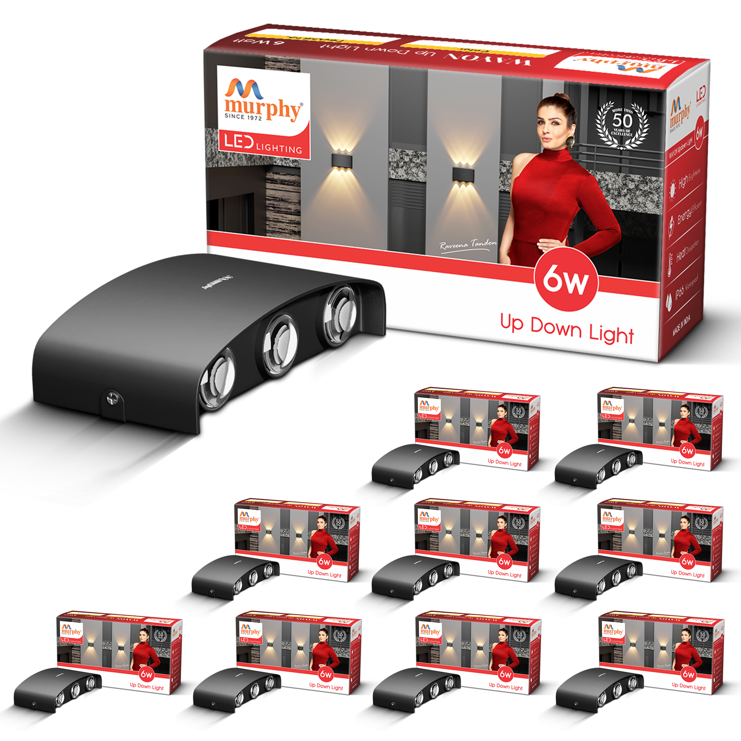 Murphy 6W LED Sixer Up & Down Light