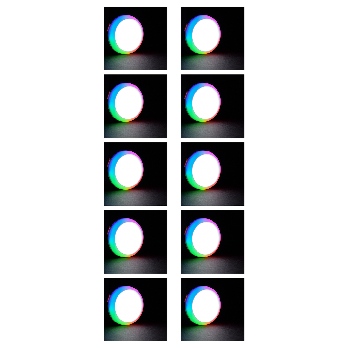 Murphy 12W+12W Twins LED Double Color Concealed+Junction Box Down Light