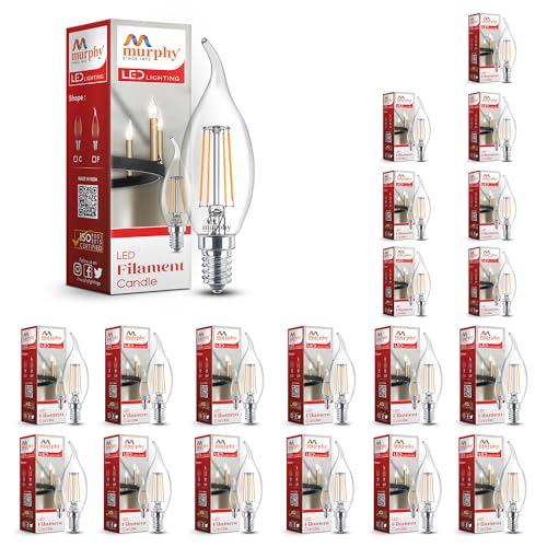 Murphy 5-watt Flame Shape Filament Candle LED Bulb Home & Decoration Bulb Base: E14