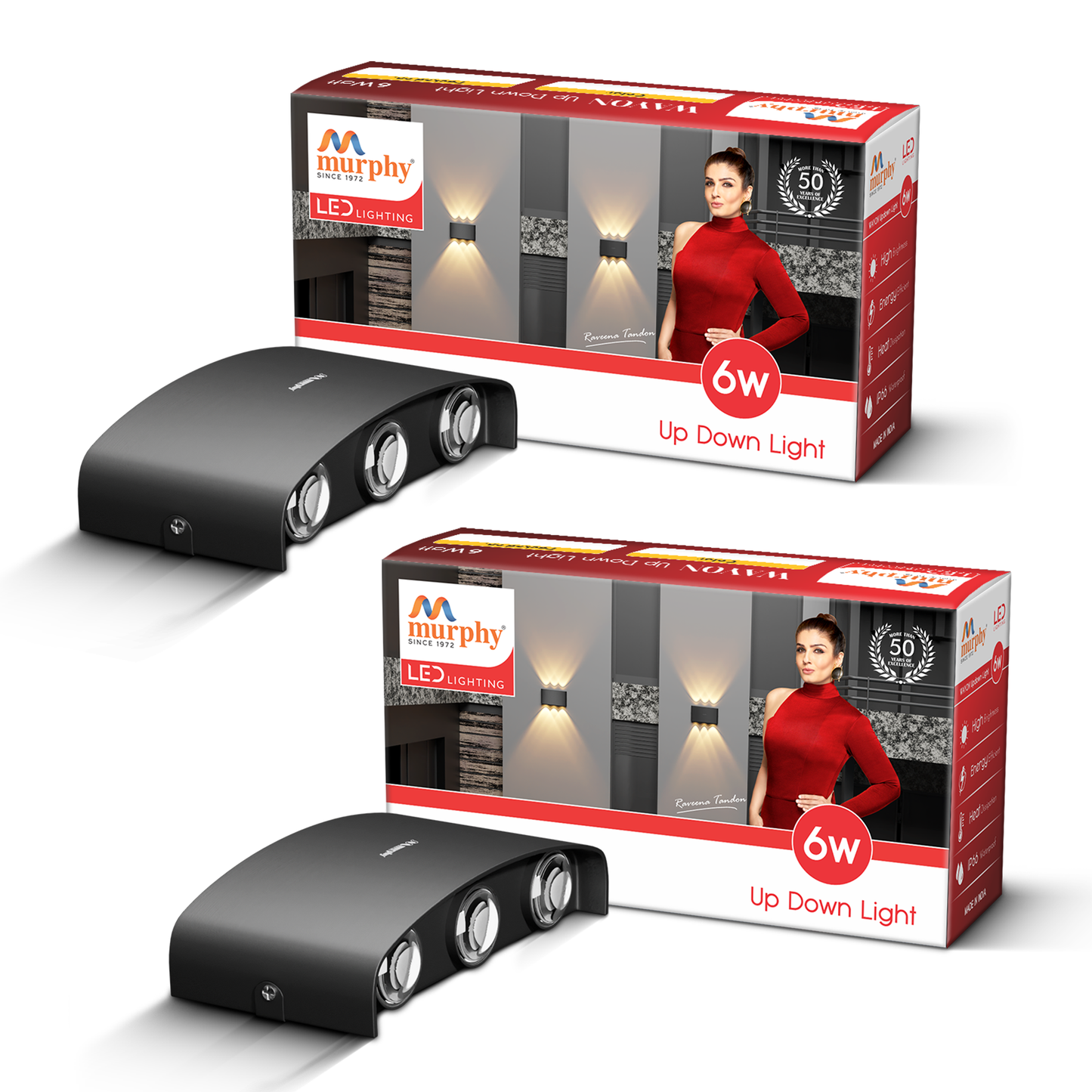 Murphy 6W LED Sixer Up & Down Light