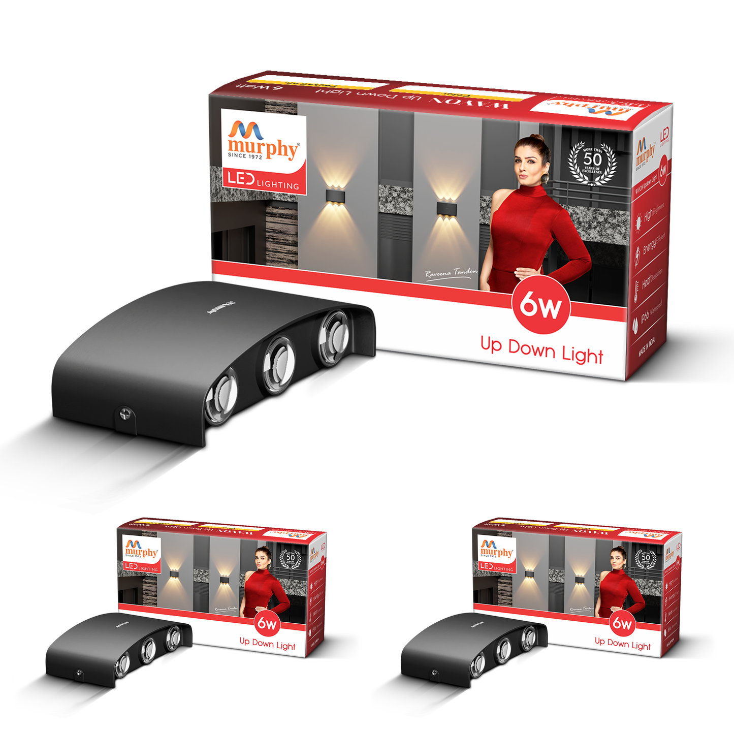 Murphy 6W LED Sixer Up & Down Light