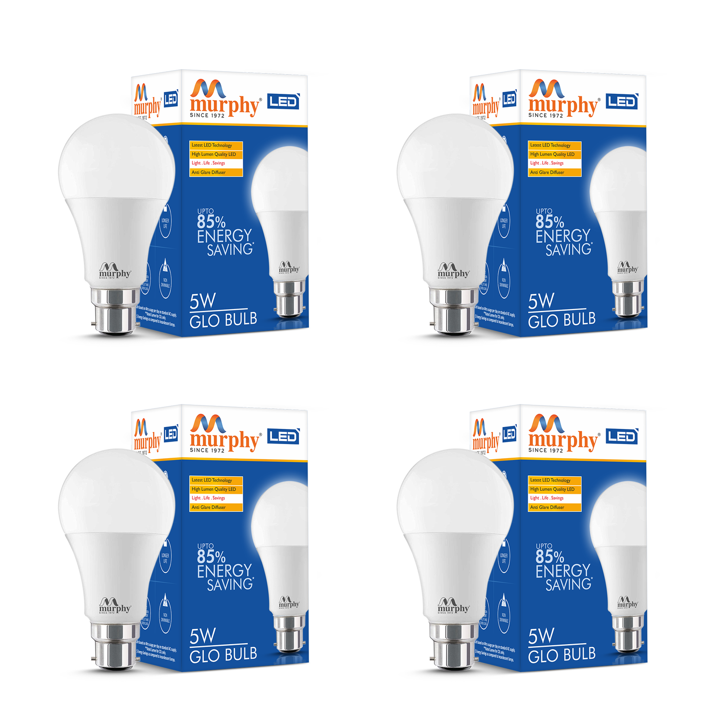 Murphy LED BEE 3 Star 5W GLO Bulb