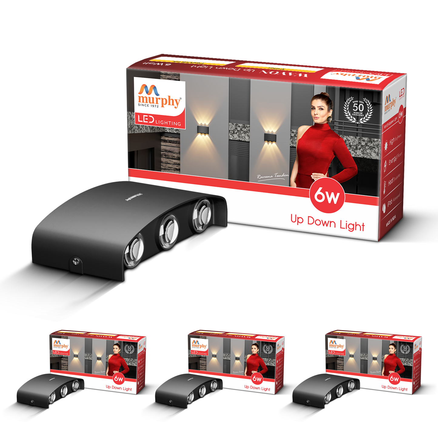 Murphy 6W LED Sixer Up & Down Light