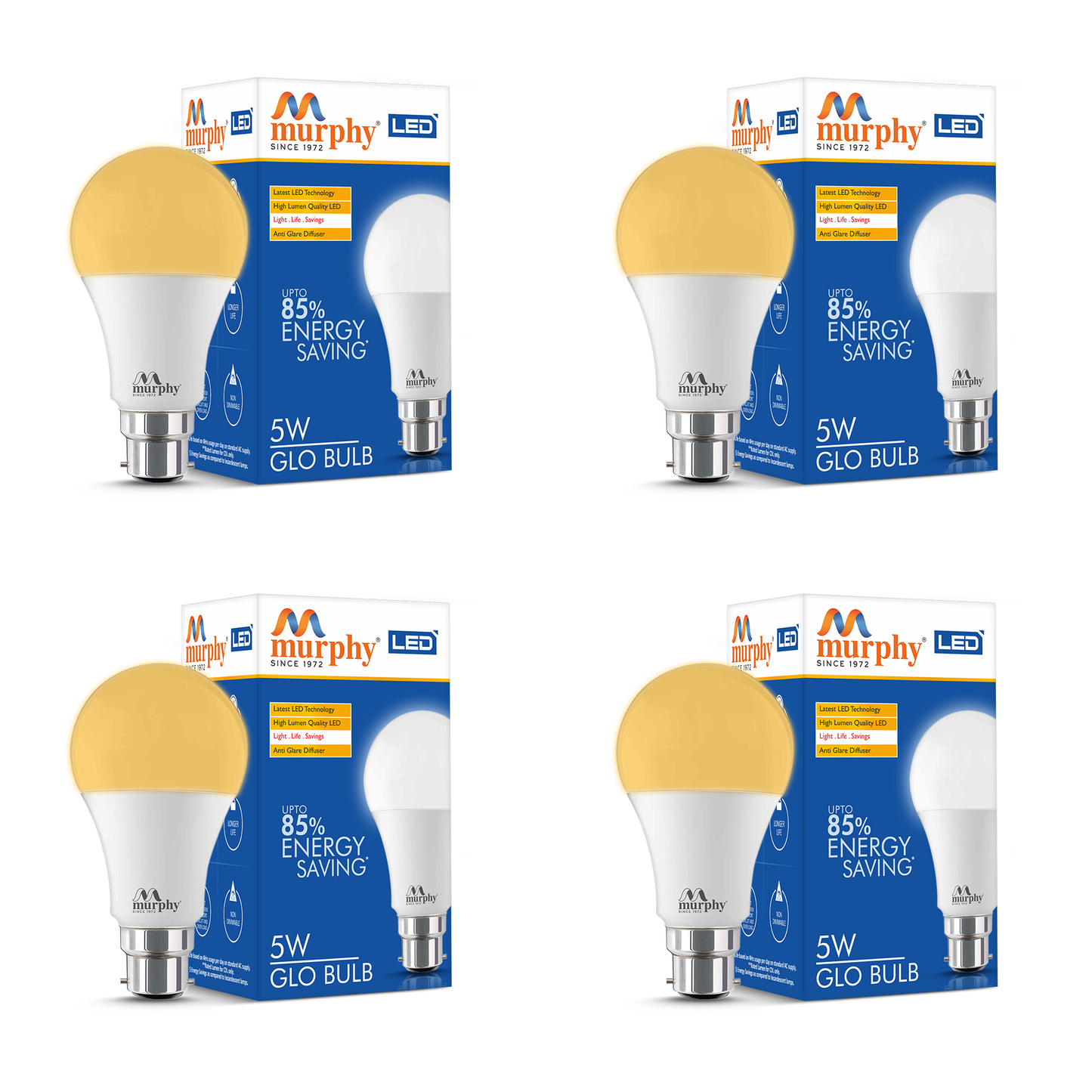 Murphy LED BEE 3 Star 5W GLO Bulb