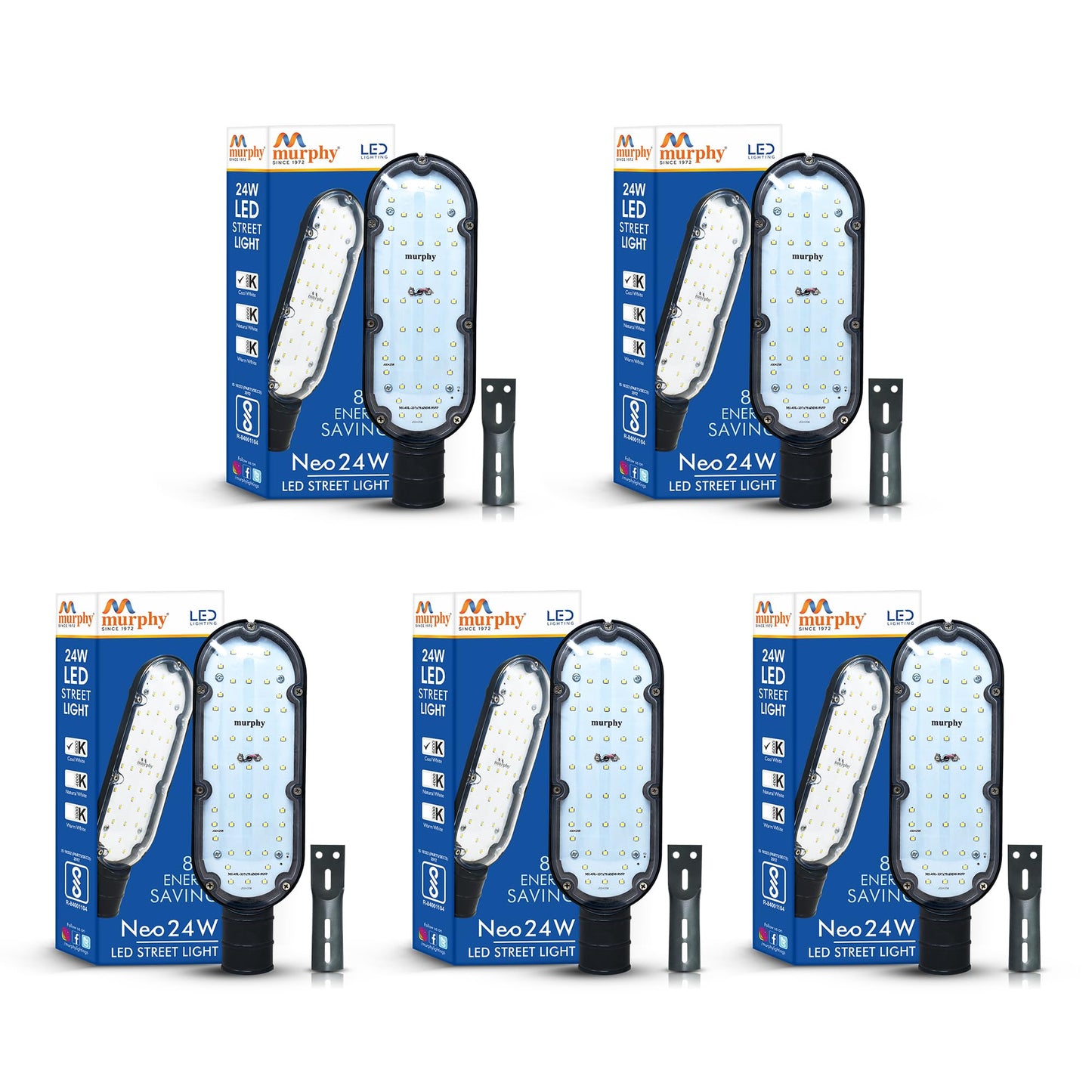 24W LED NEO Street Light- (PVC MODEL)