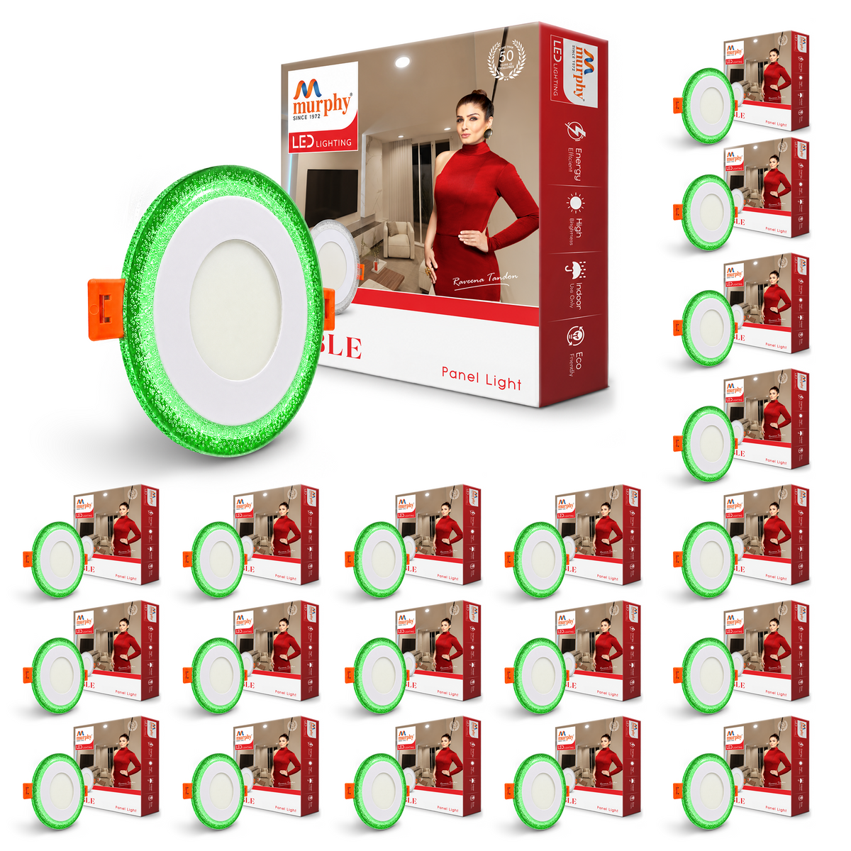 Murphy Bubble 3W+3W Round LED Panel Light | 2-in-1 Glow | Premium Ceiling Light (Clearance Sale)