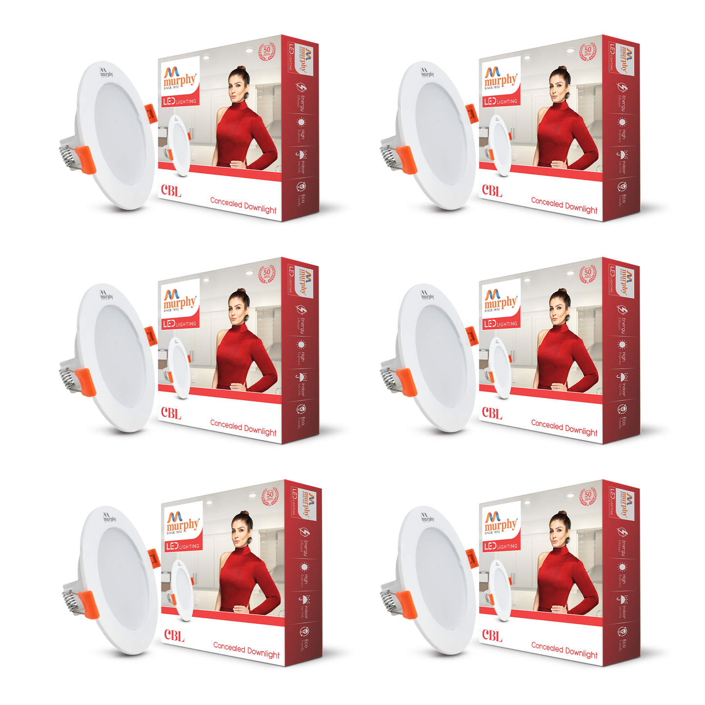 Murphy 9W CBL LED Concealed Box Down Light