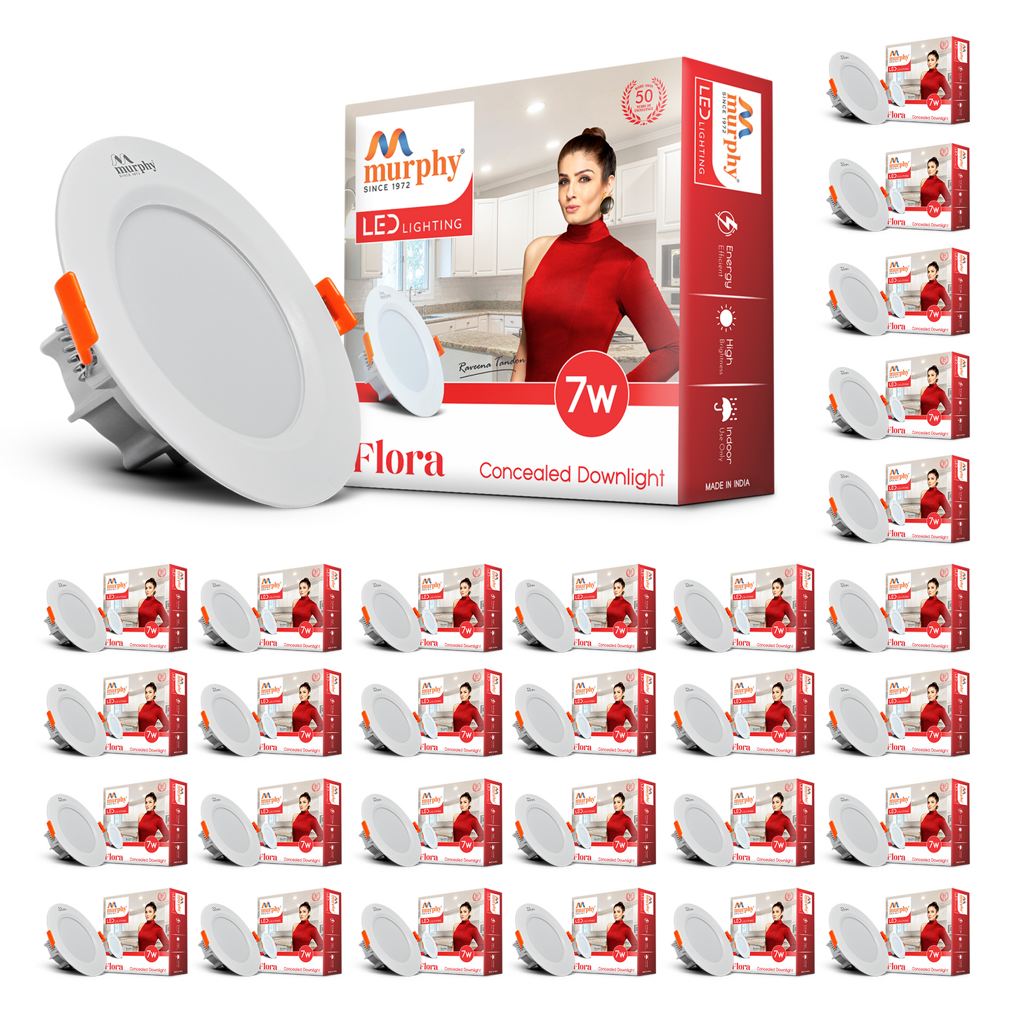 Murphy 7W Flora LED Concealed Box Down Light