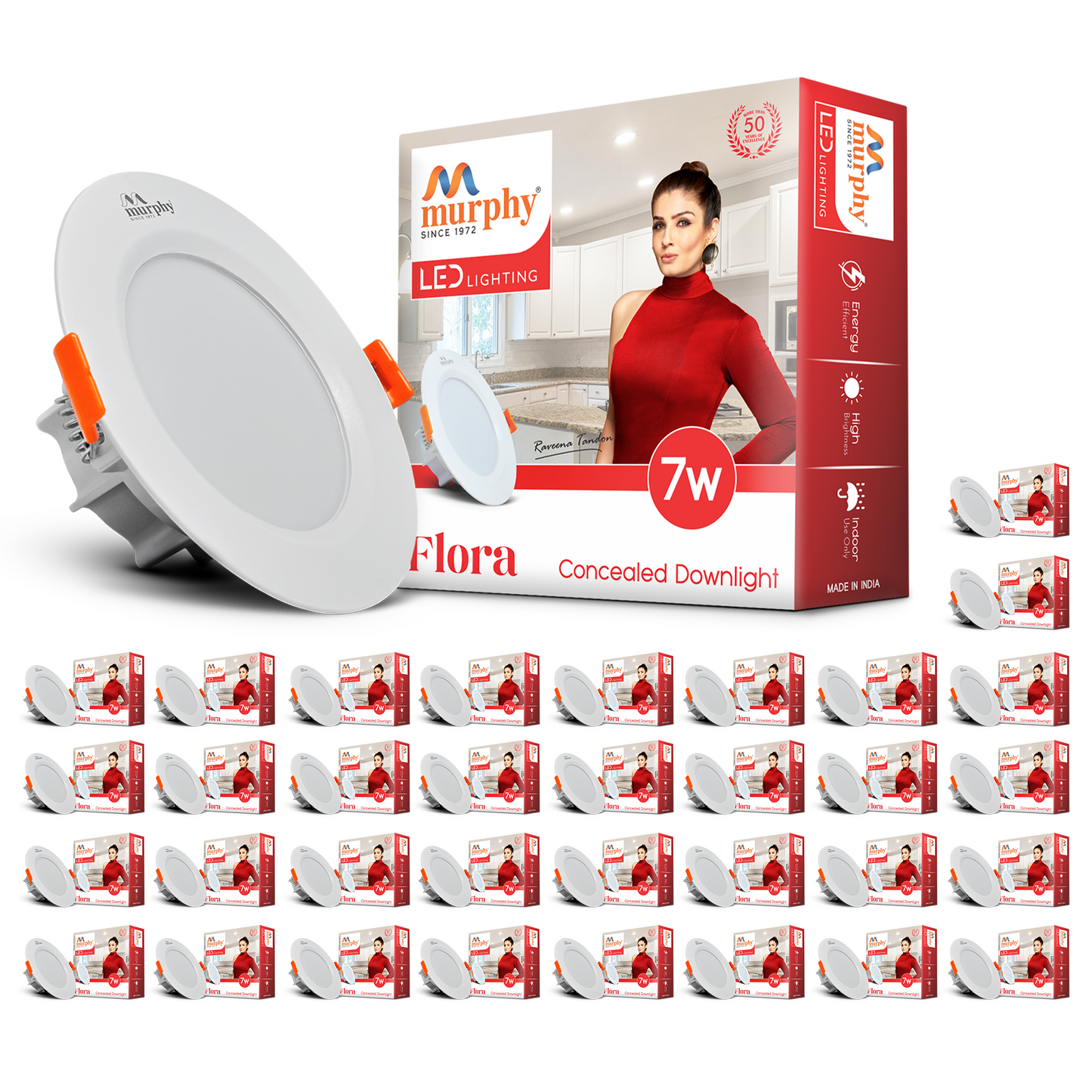 Murphy 7W Flora LED Concealed Box Down Light