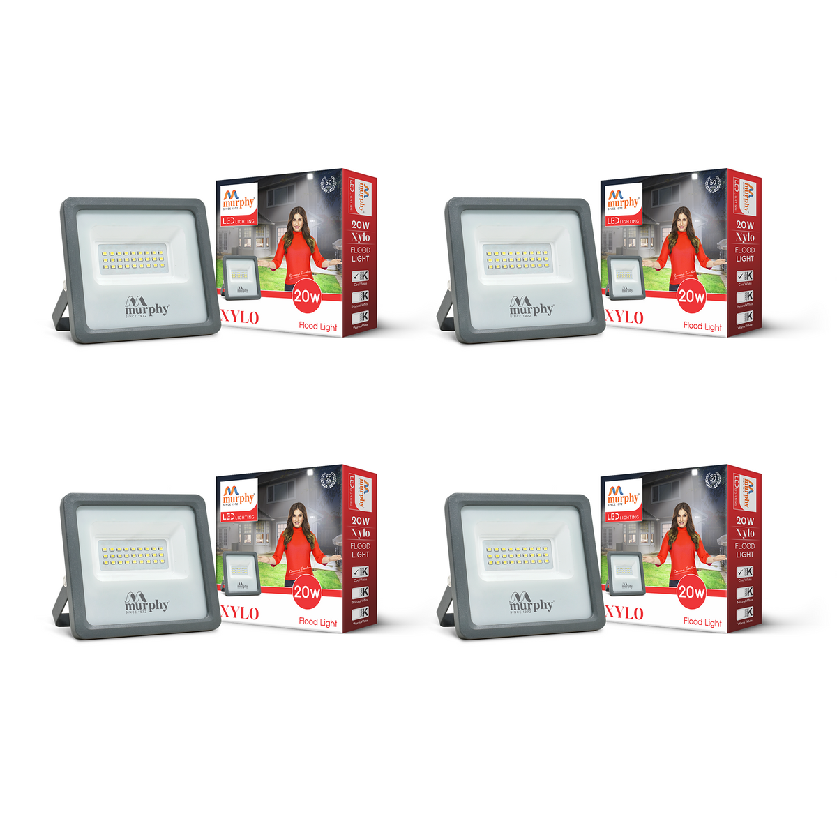 XYLO 20W Waterproof LED Flood Light