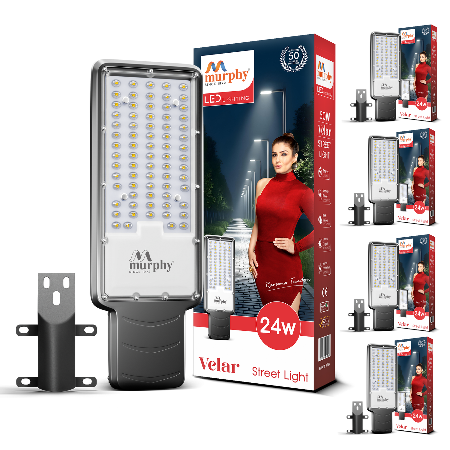 Murphy Velar 24W LED Street Light