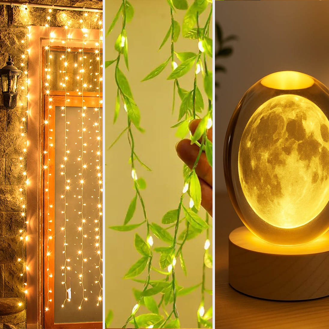 🎁 🎁 10MTR RICE LIGHT + READING LAMP + GALAXY LIGHT