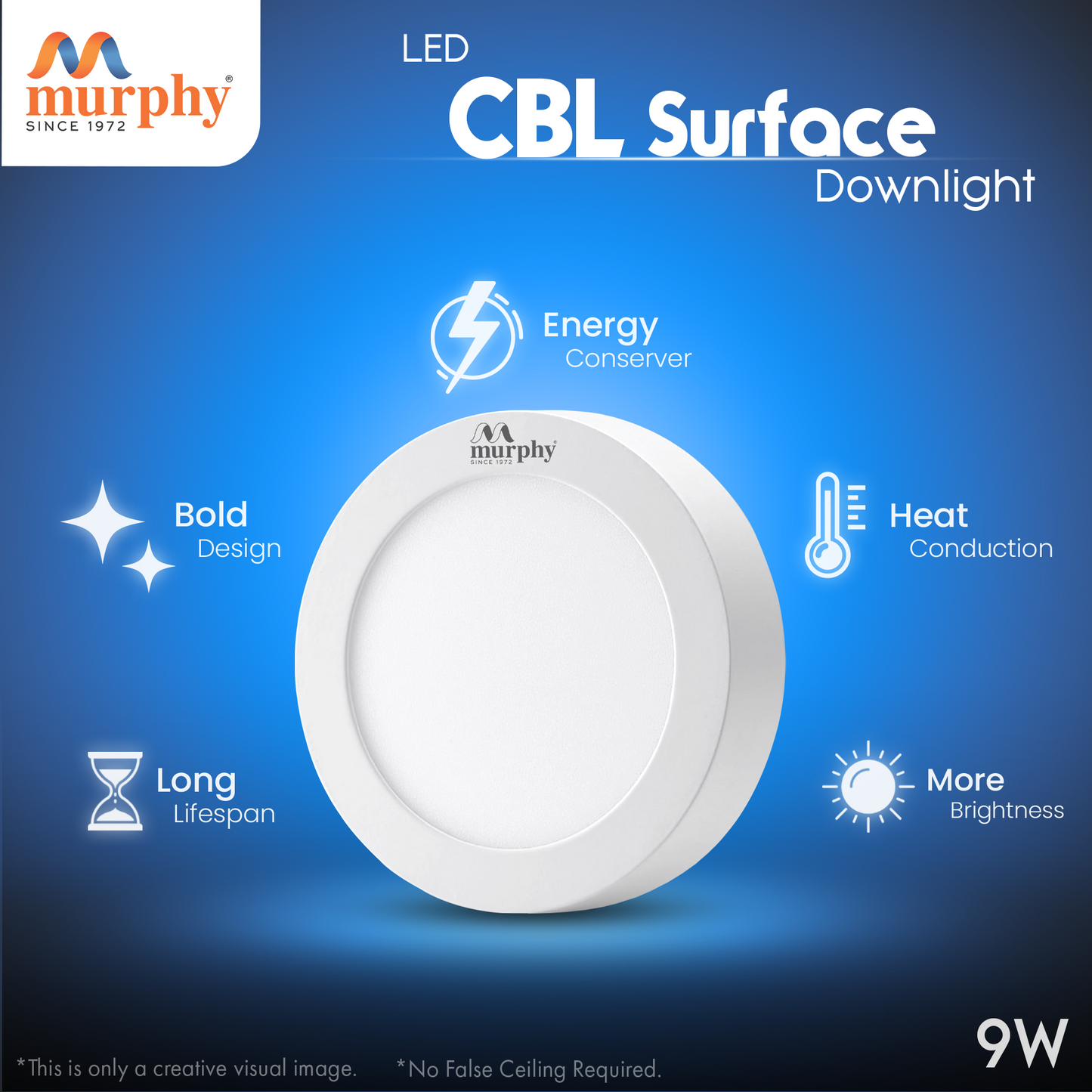 Murphy 9W CBL LED Surface Down Light