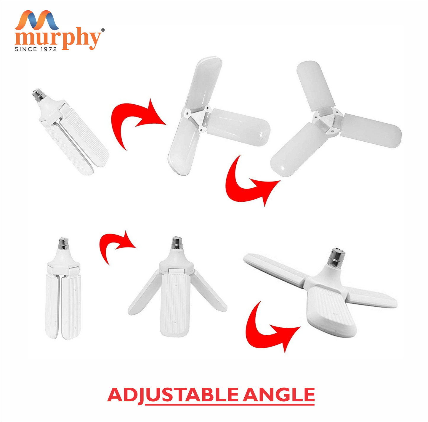 Murphy LED 45W Fan Shape Bulb