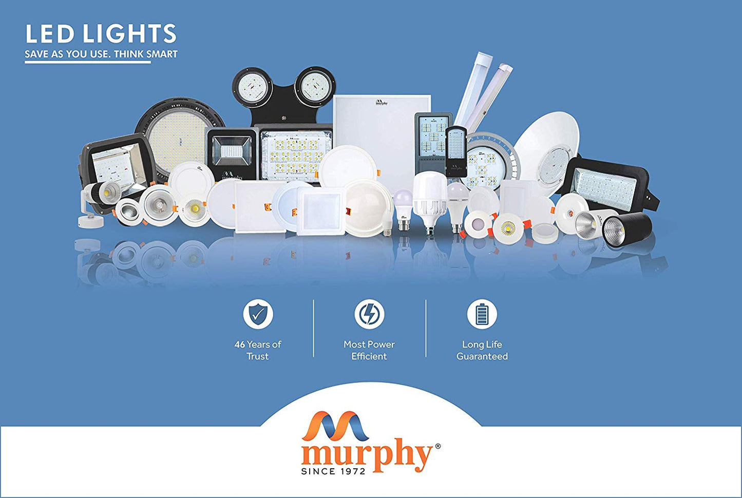 Murphy 12W+4W Bubble LED 2-IN-1 Double Color Square Panel Light