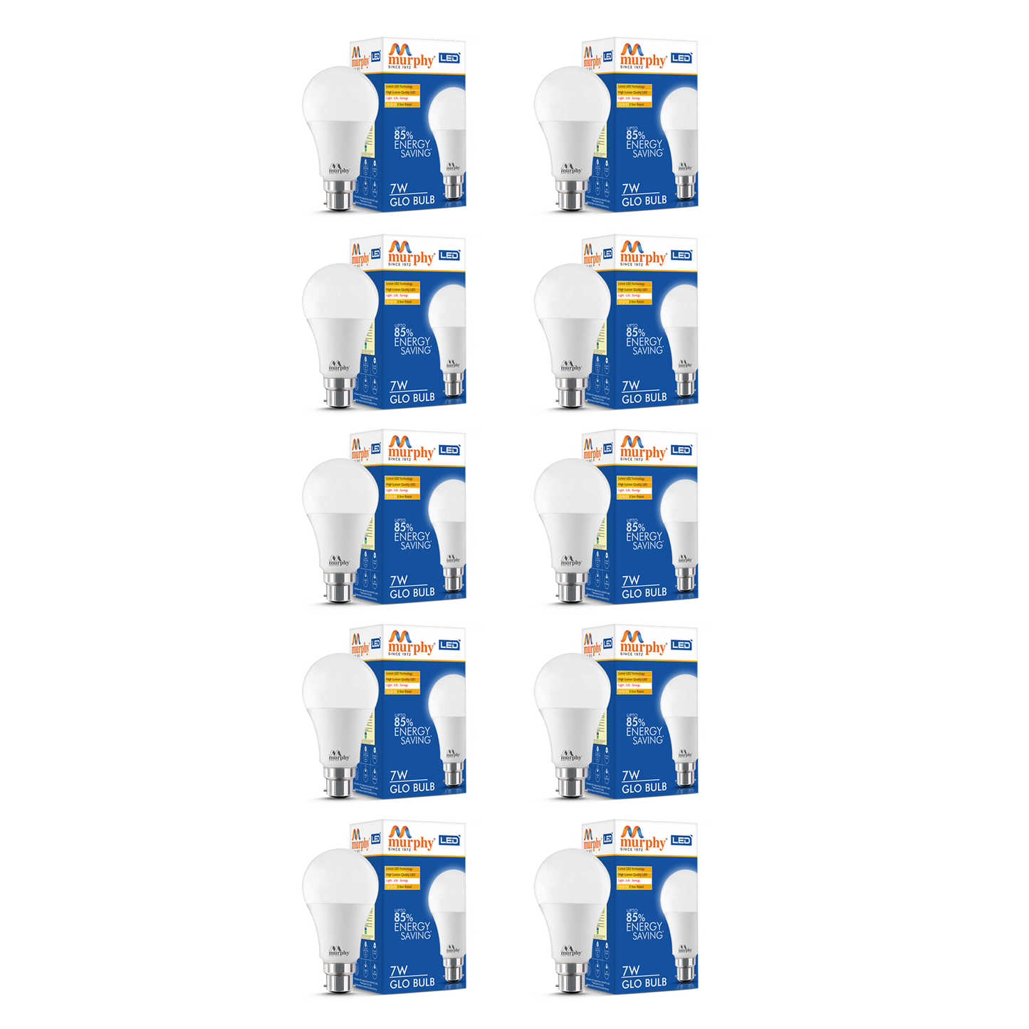 Murphy LED BEE 3 Star 7W GLO Bulb