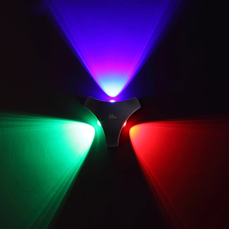 Murphy 6W LED 3Way Wall Light
